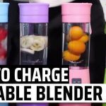 How to Charge Portable Juicer Blender with Rechargeable Battery